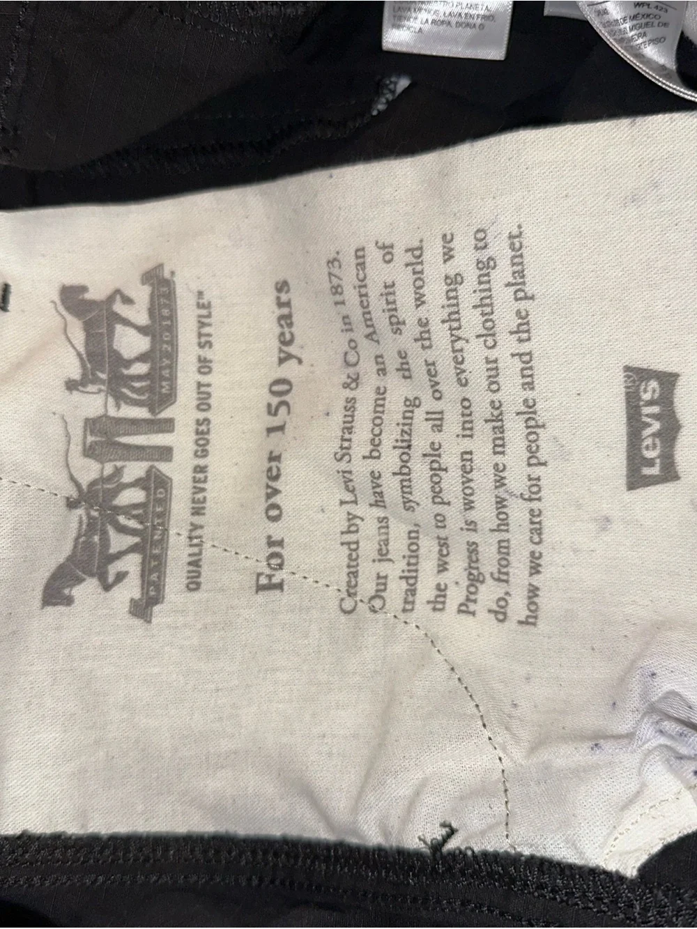 Men's Levi’s Black Cargo Shorts